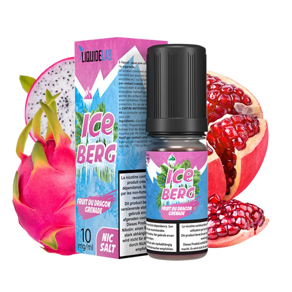 Fruit du Dragon Grenade Salt 20mg 10ml Iceberg O’J Lab