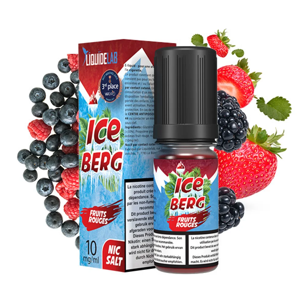 Fruits Rouges Salt 20mg 10ml Iceberg O’J Lab