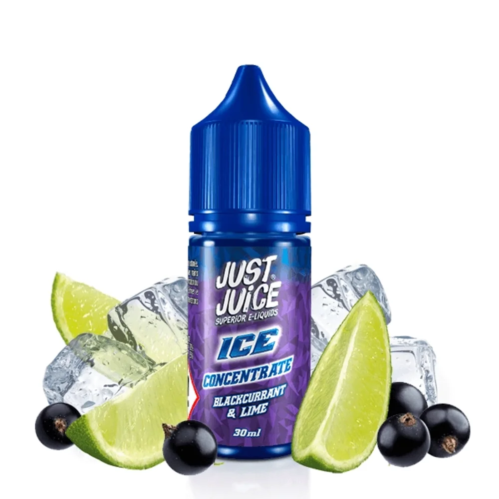 Blackcurrant Lime Ice 30ml Just Juice