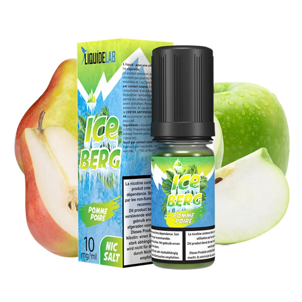 Pomme Poire Salt 20mg 10ml Iceberg O’J Lab