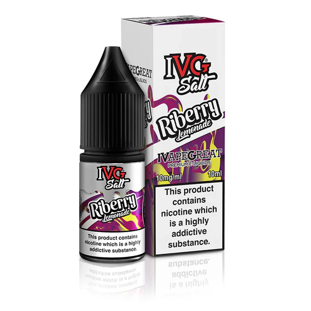 Riberry Lemonade 20mg 10ml IVG Salts