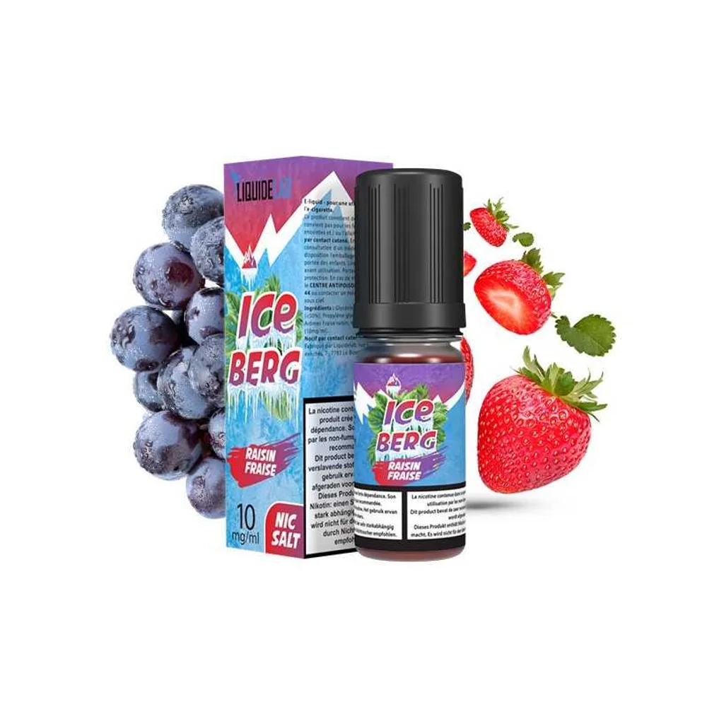 Raisin Fraise Salt 20mg 10ml Iceberg O’J Lab