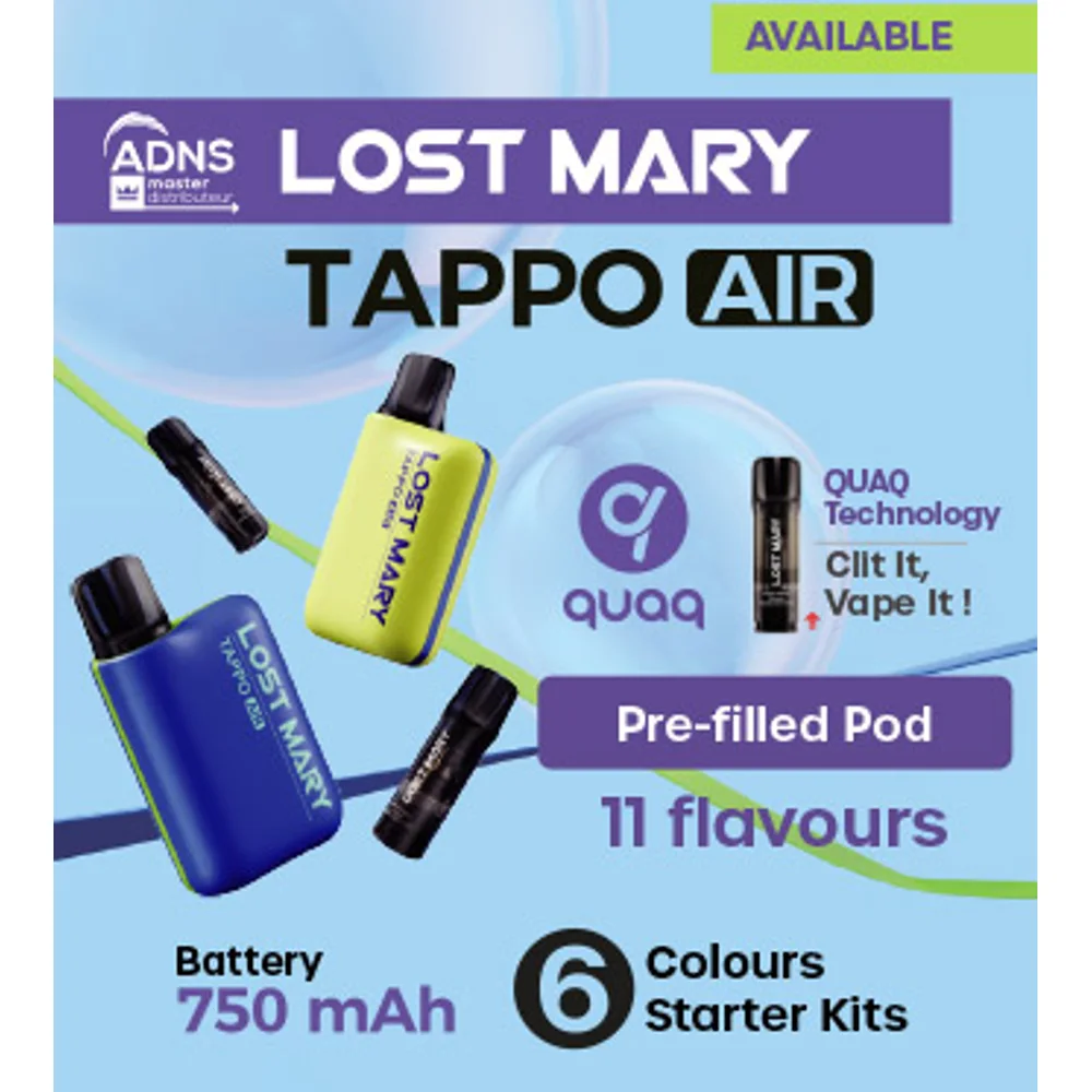 Tappo Air Starter Kit 20mg Lost Mary