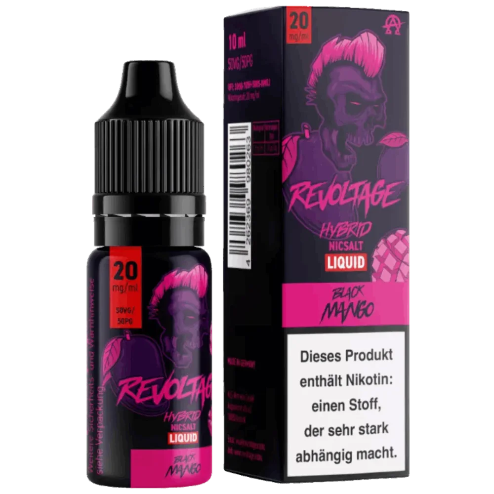 Black Mango 10ml 20mg Revoltage Hybrid