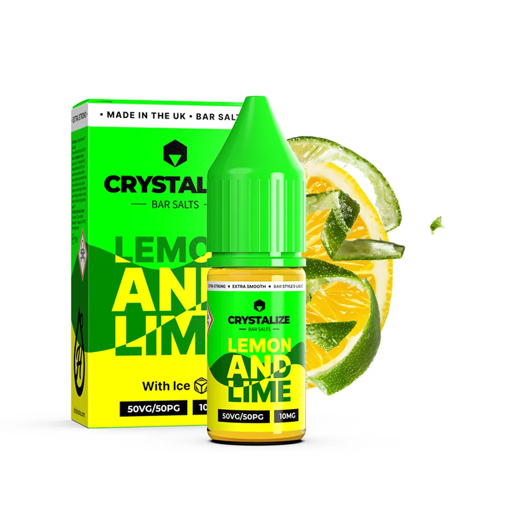 Lemon & Lime 20mg 10ml Crystalize Driphack
