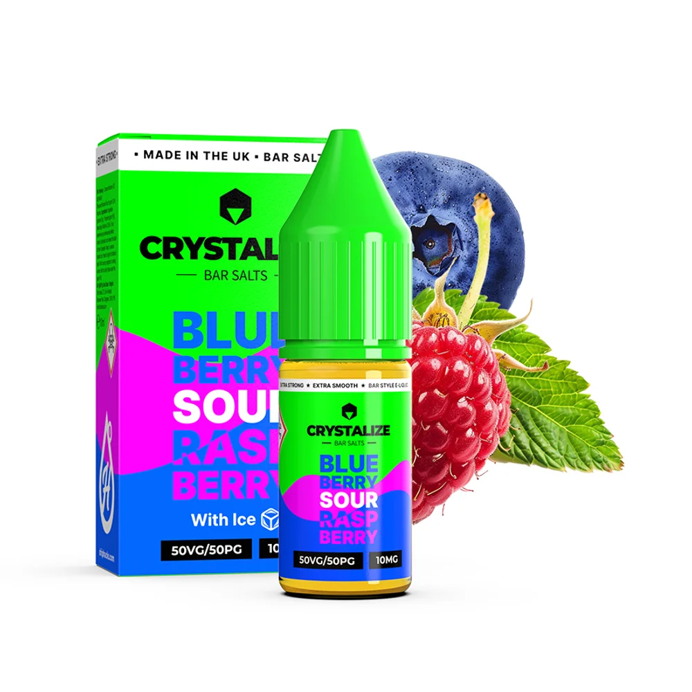 Blueberry Sour Raspberry 20mg 10ml Crystalize Driphack