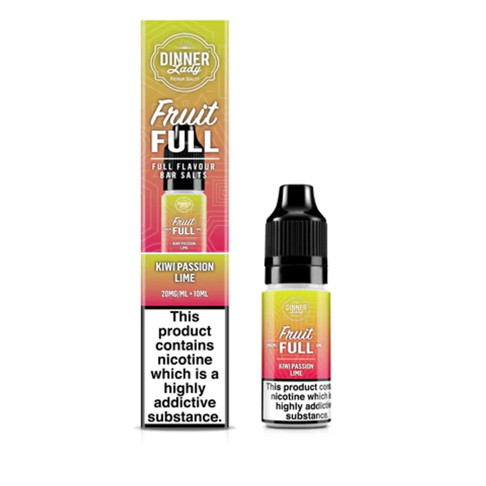 Kiwi Passion Lime 20mg 10ml Bar Salt Dinner Lady