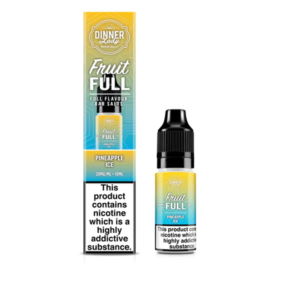 Pineapple Ice 20mg 10ml Bar Salt Dinner Lady