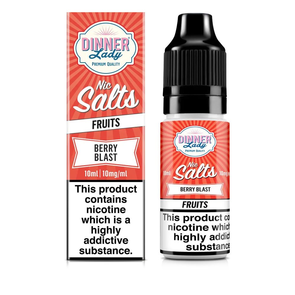 Berry Blast 20mg 10ml Bar Salt Dinner Lady