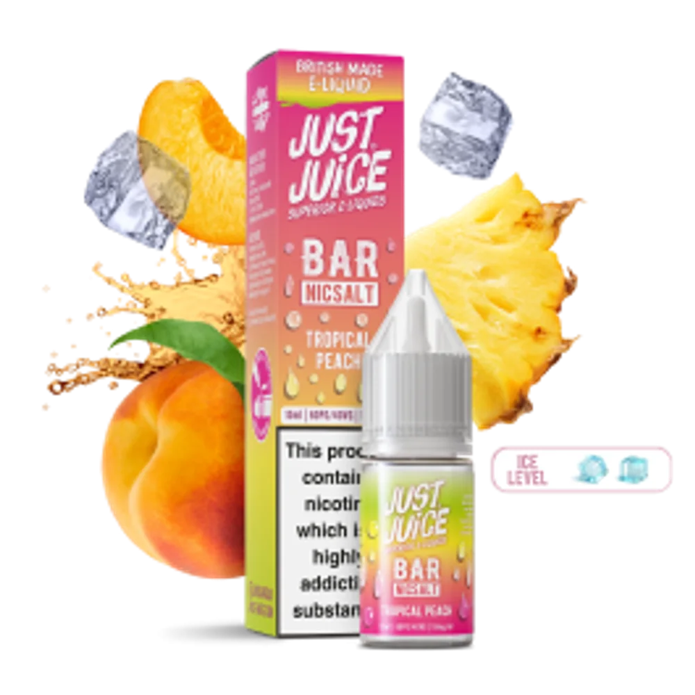 TROPICAL PEACH 20mg 10ml BAR Just Juice