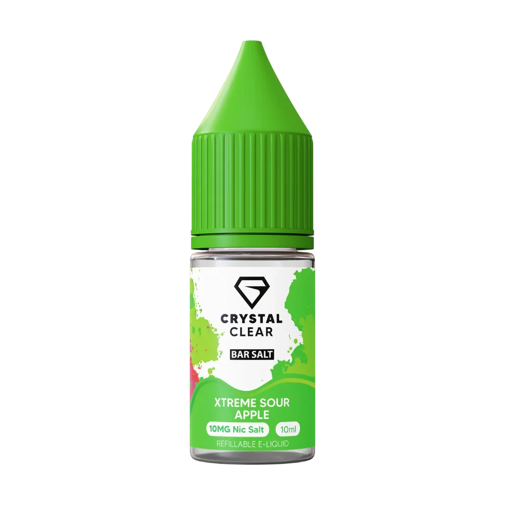 Xtreme Sour Apple 20mg Crystal Clear