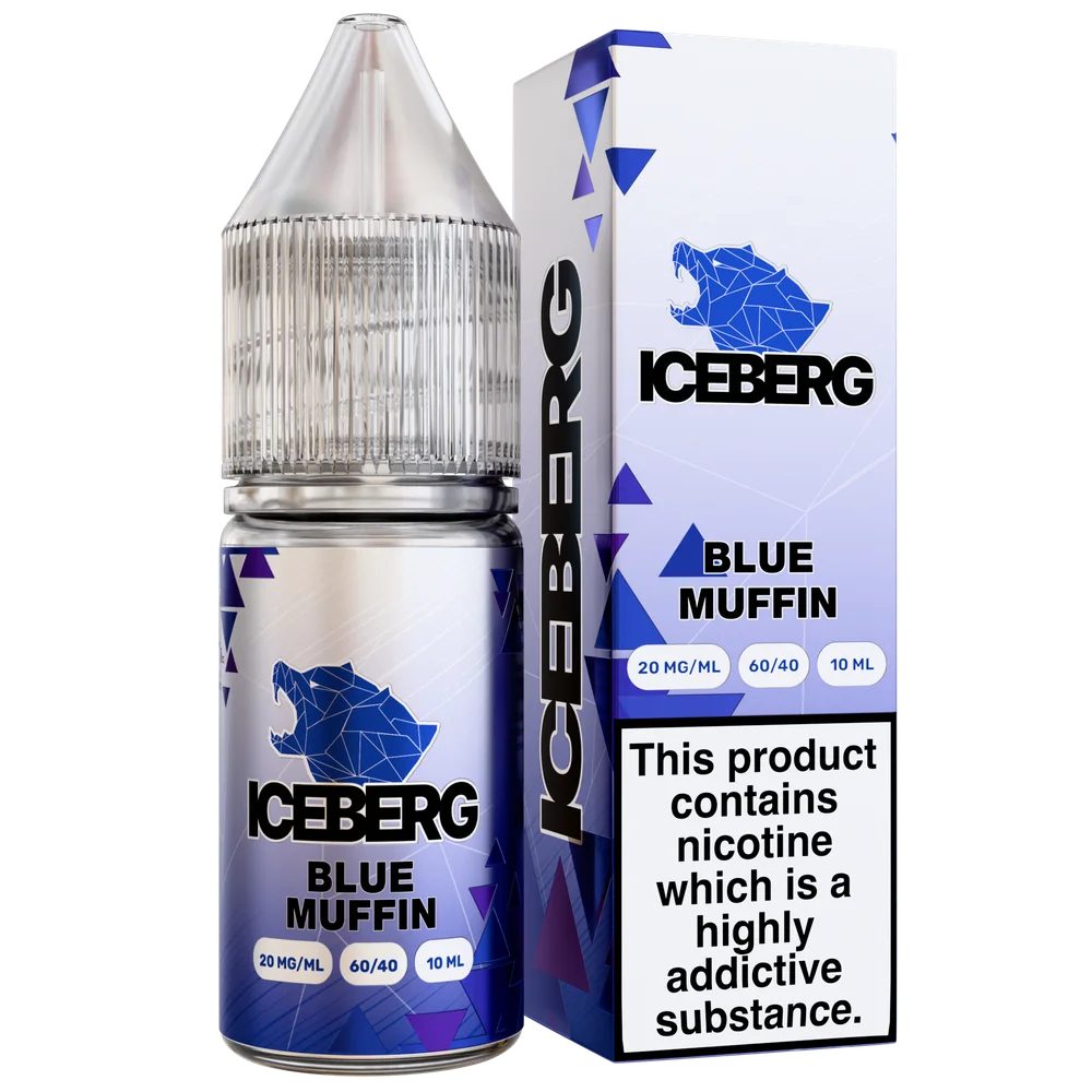 Blue Muffin 20mg Iceberg Salts
