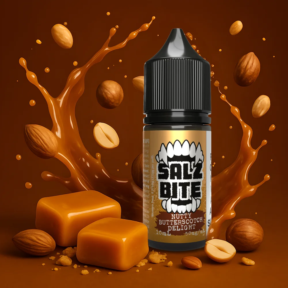 Nutty Butterscotch Delight 10ml 50mg Salz Bite