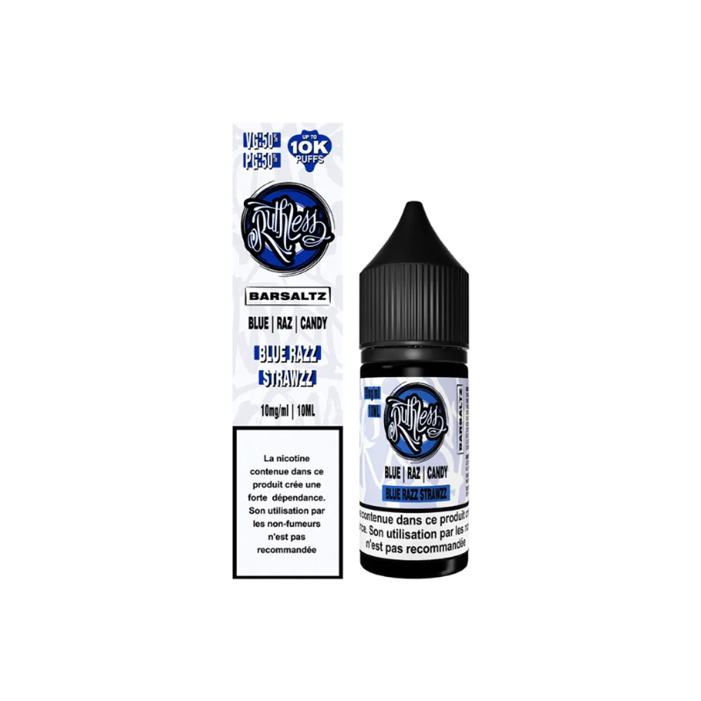 Blue Razz STrawzz 10ml 20mg BarSaltz Ruthless