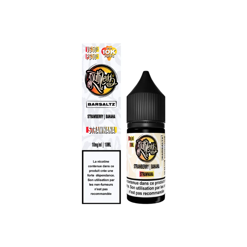 Strawnana 10ml 20mg BarSaltz Ruthless