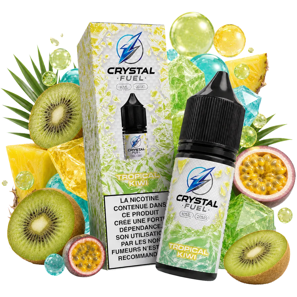 Tropical Kiwi 20mg 10ml Crystal Fuel