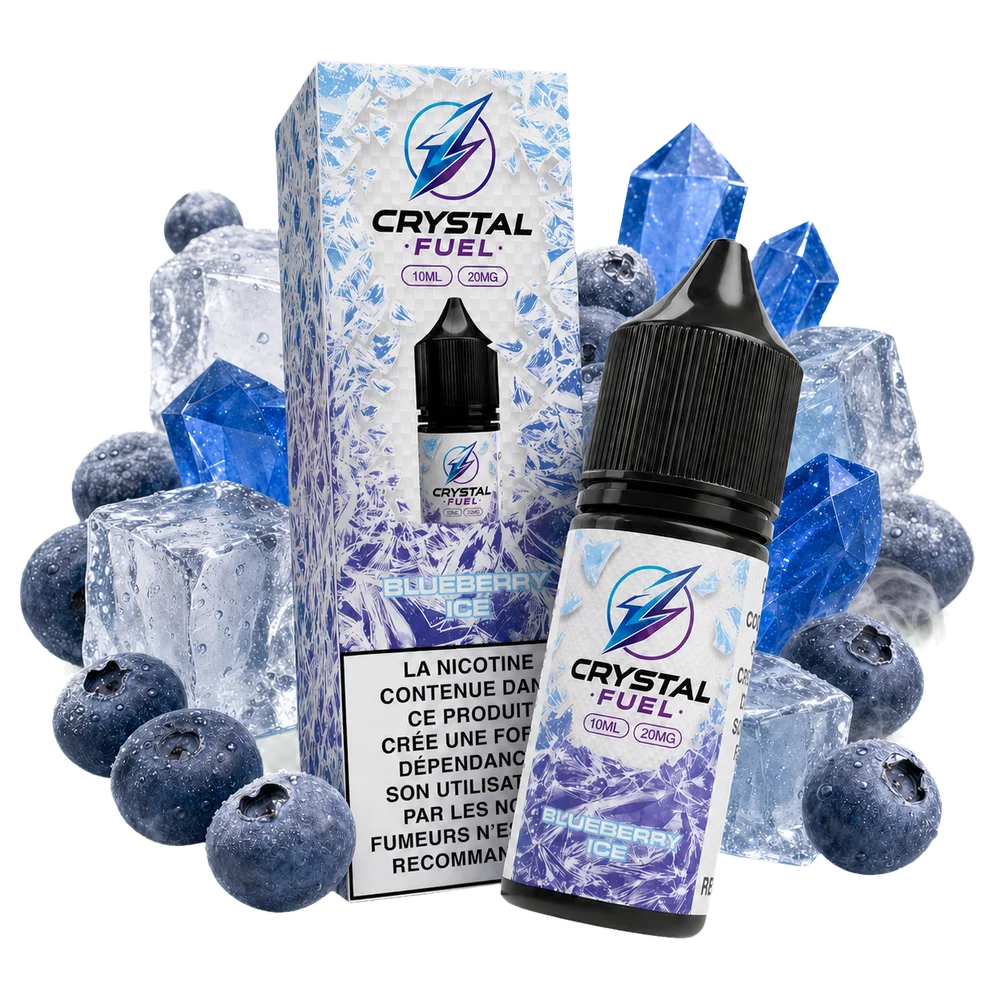 Blueberry Ice 20mg 10ml Crystal Fuel