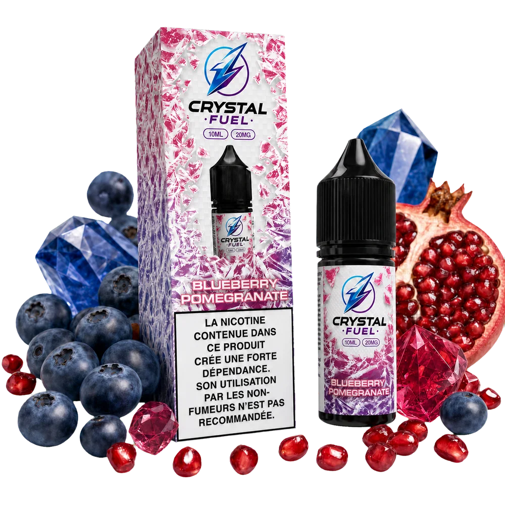 Blueberry Pomegranate 20mg 10ml Crystal Fuel