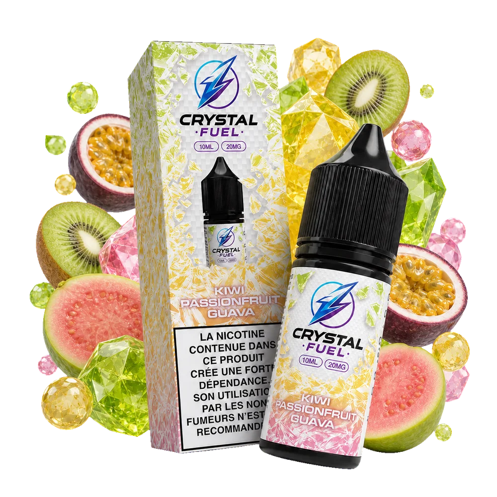 Kiwi Passionfruit Guava 20mg 10ml Crystal Fuel