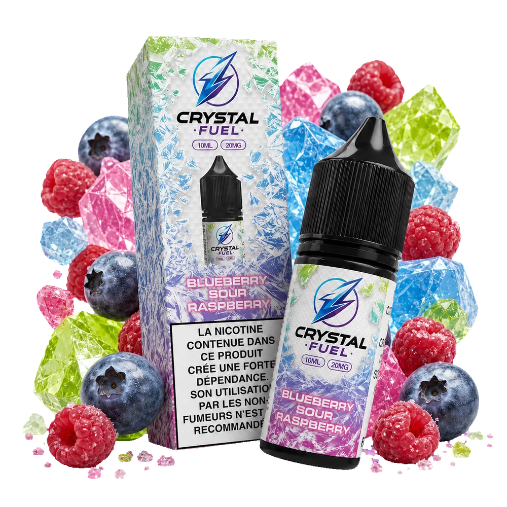 Blueberry Sour Raspberry 20mg 10ml Crystal Fuel
