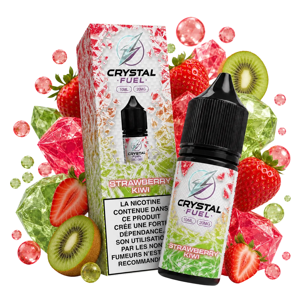 Strawberry Kiwi 20mg 10ml Crystal Fuel