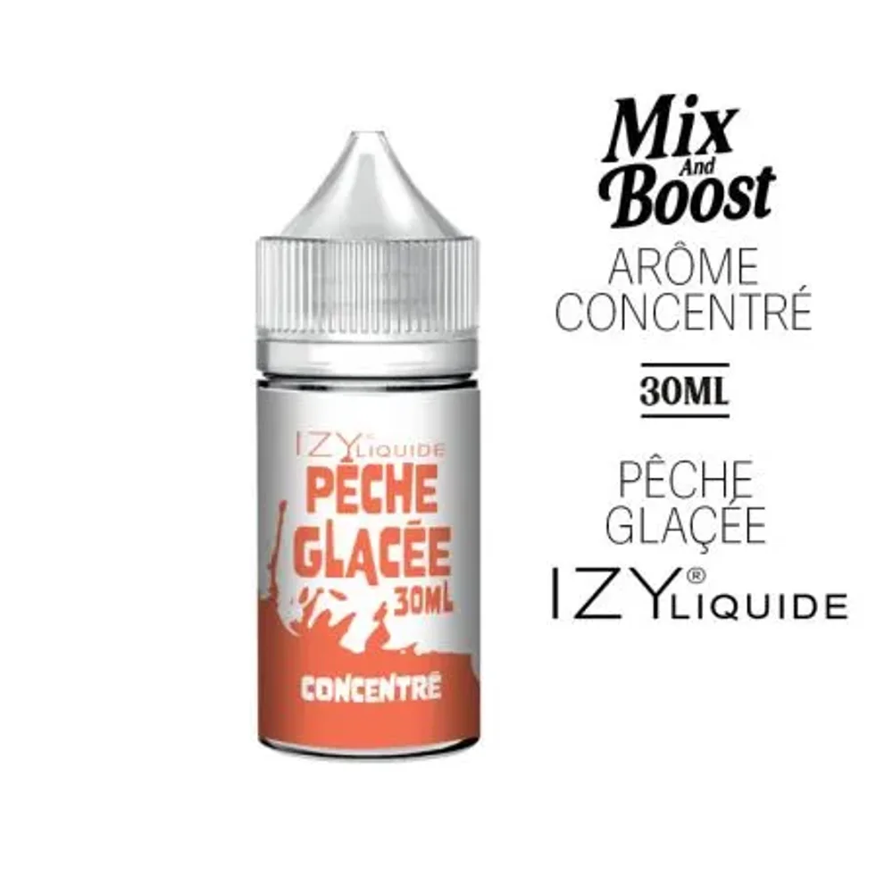 Concentrate 30ml Fruits Peach Iced IZY – Izy Liquide