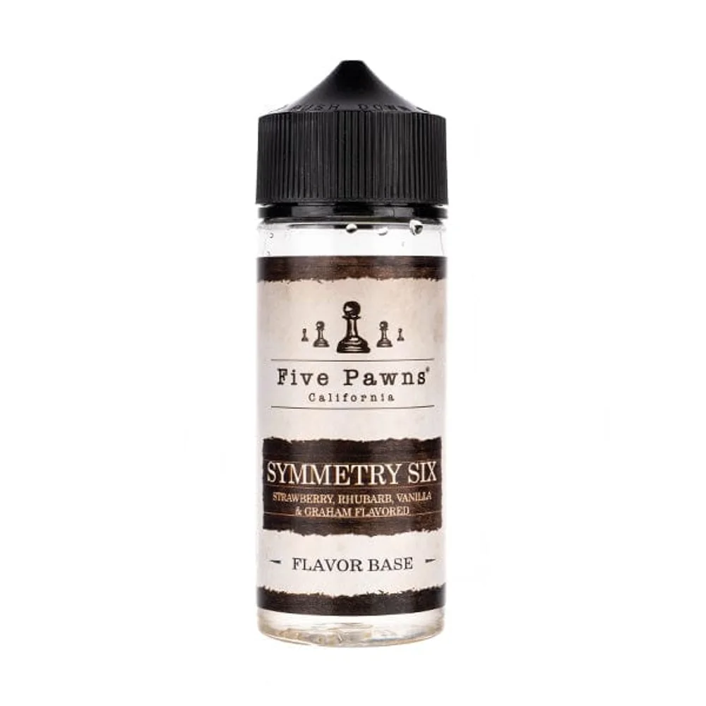 Symmetry Six 100ml (50/50) Shortfill E-Liquid by Five Pawns