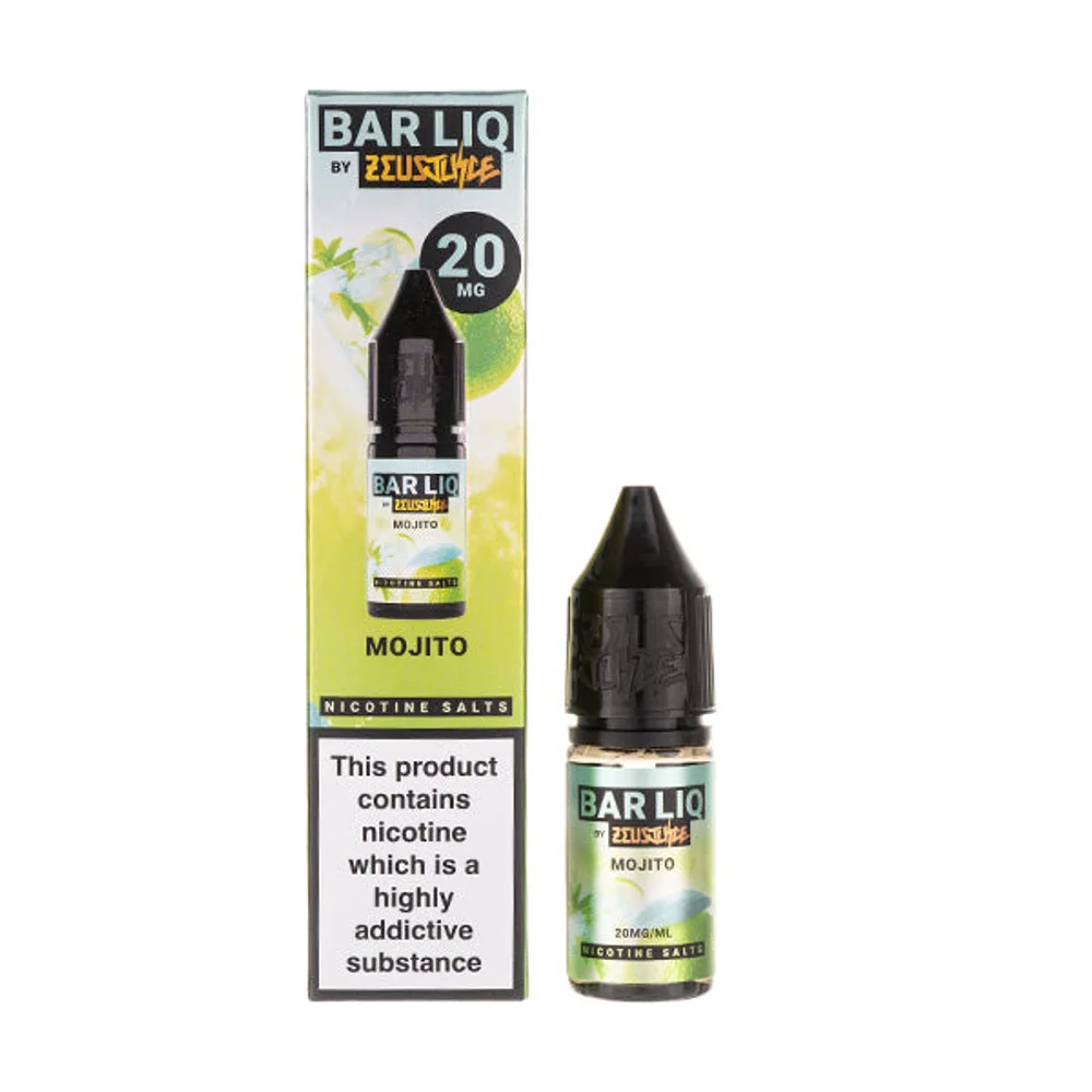 Mojito Nic Salt E-Liquid by Zeus Juice Bar Liq