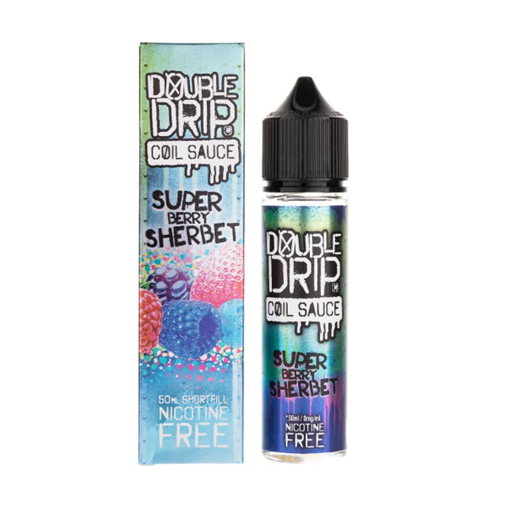 Super Berry Sherbet 50ml Shortfill E-Liquid by Double Drip