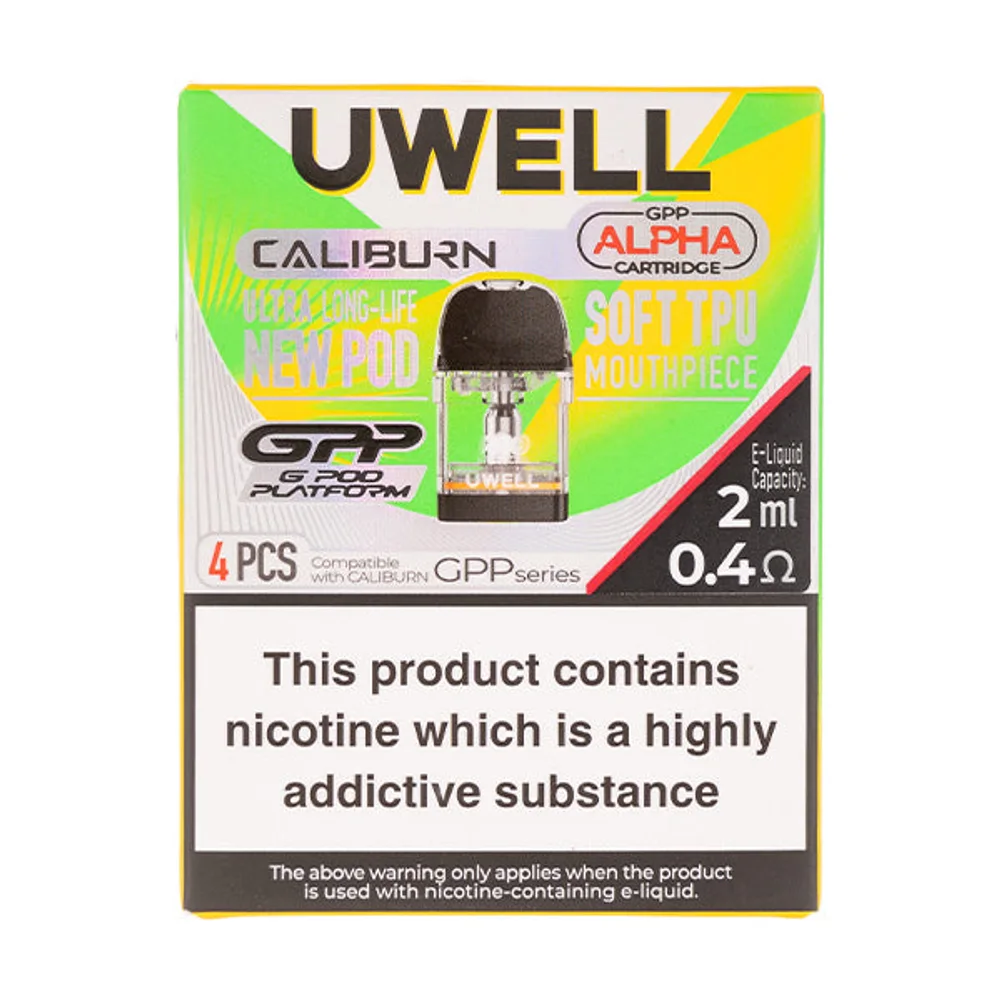 Uwell Caliburn GPP Alpha Replacement Pods