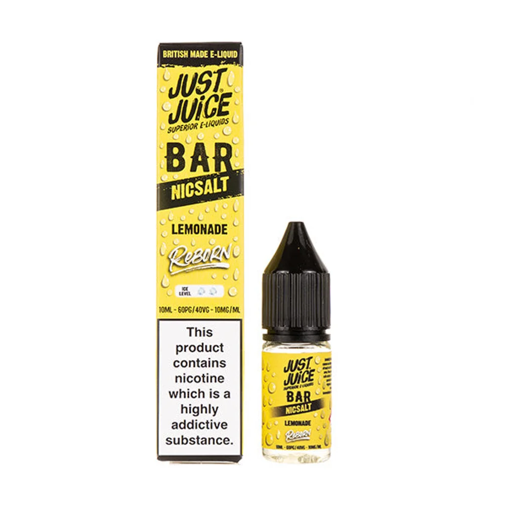Lemonade Bar Reborn Nic Salt E-Liquid by Just Juice